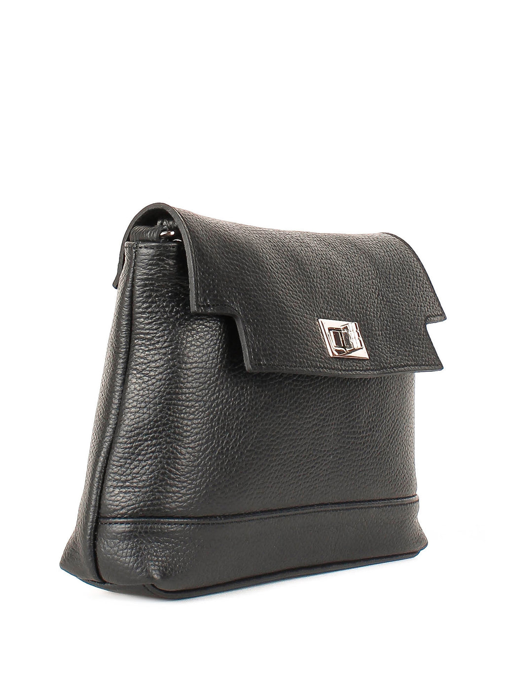 Bandolera de piel italiana Negro 3068-05-32