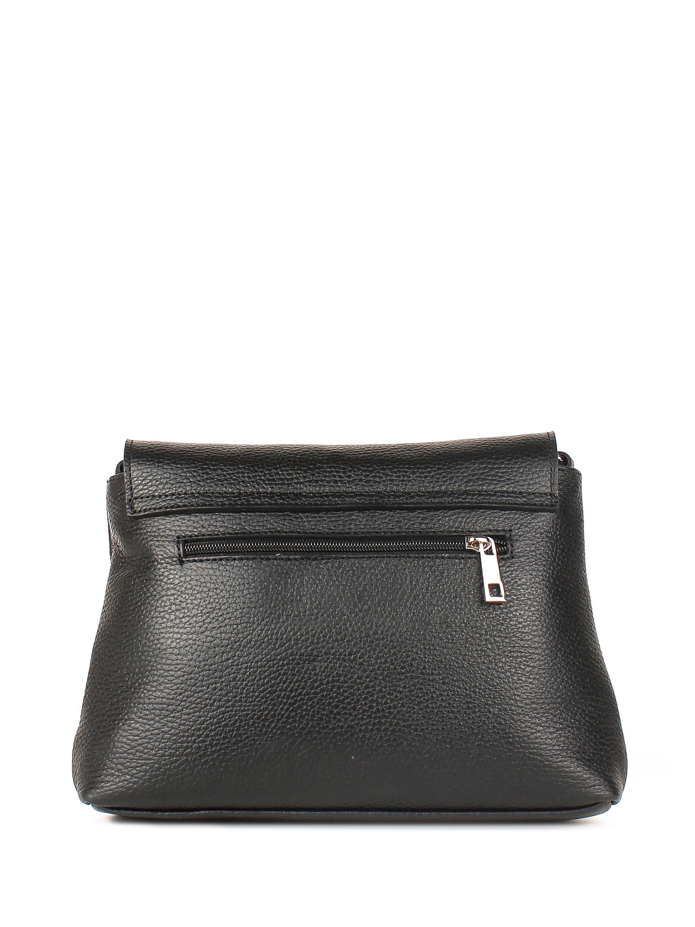 Bandolera de piel italiana Negro 3068-05-32