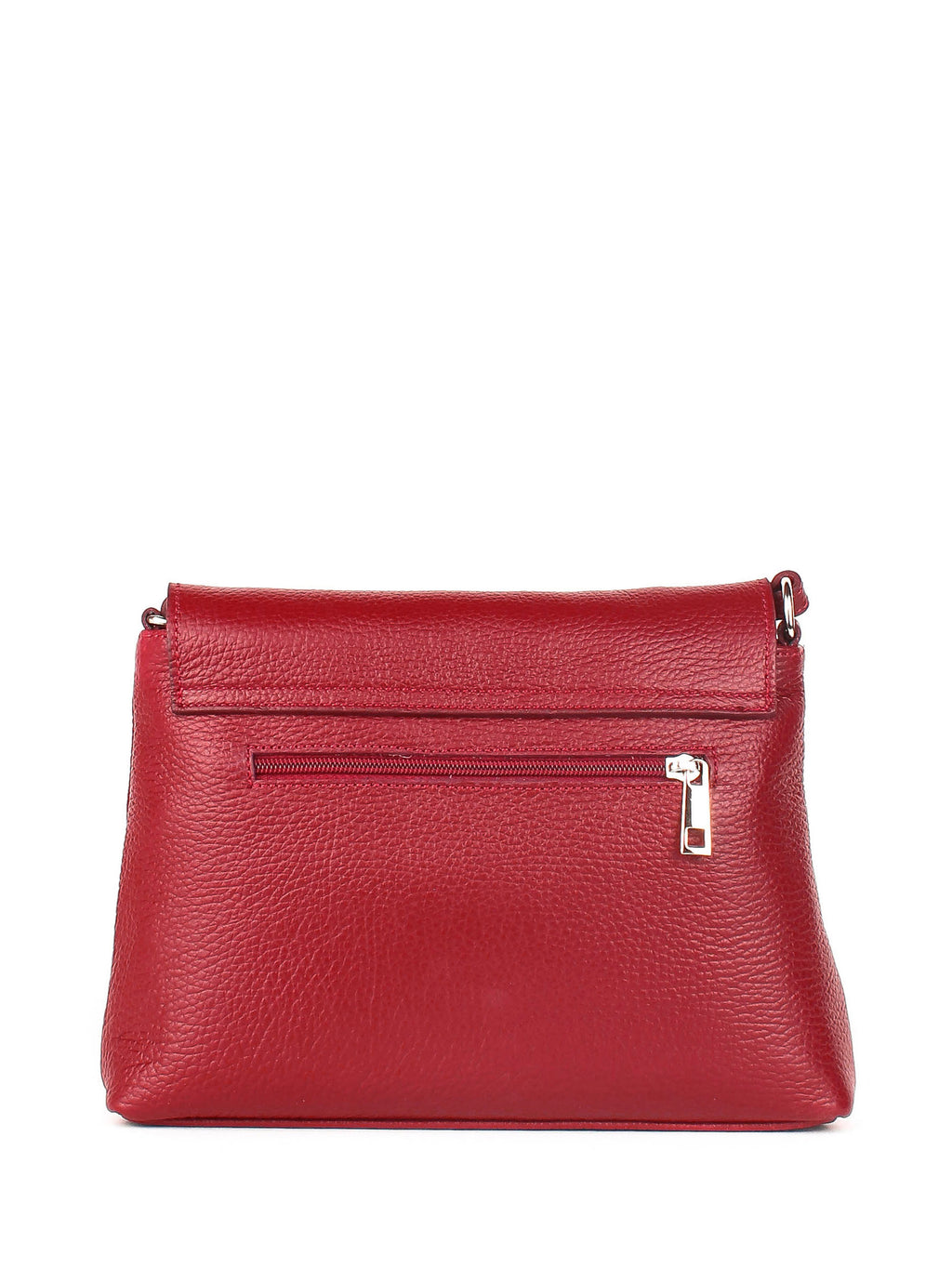 Bandolera de piel italiana Burgoña 3068-12-32