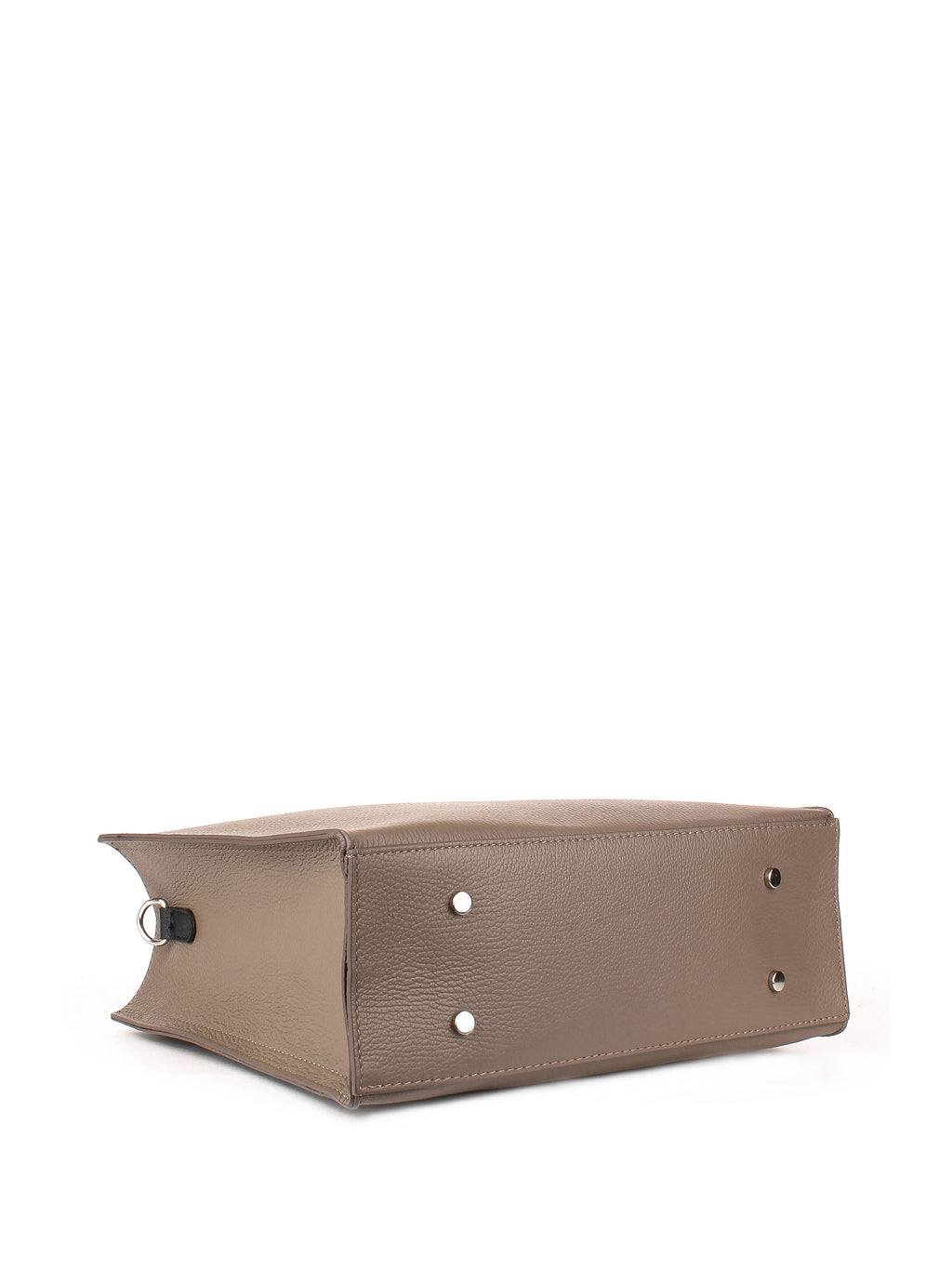 Bolso Tote de piel italiana Gris, Marrón 2755-104-32