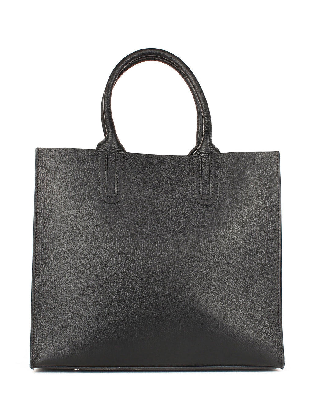 Bolso Tote de piel italiana Negro 2755-05-32
