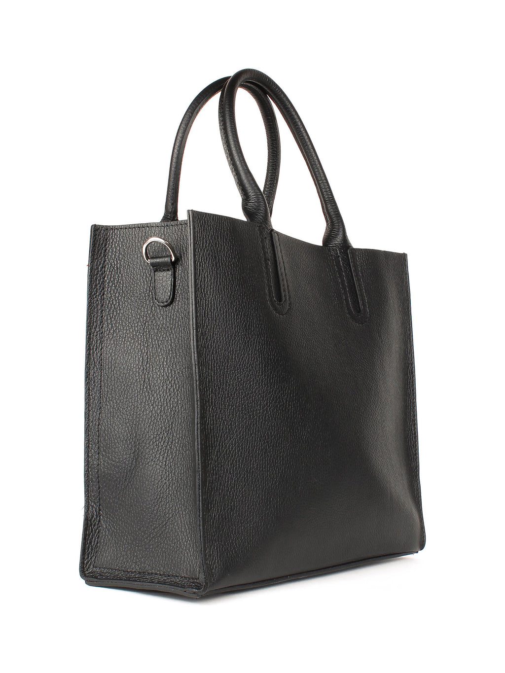Bolso Tote de piel italiana Negro 2755-05-32