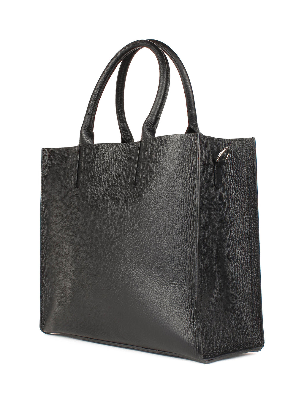Bolso Tote de piel italiana Negro 2755-05-32