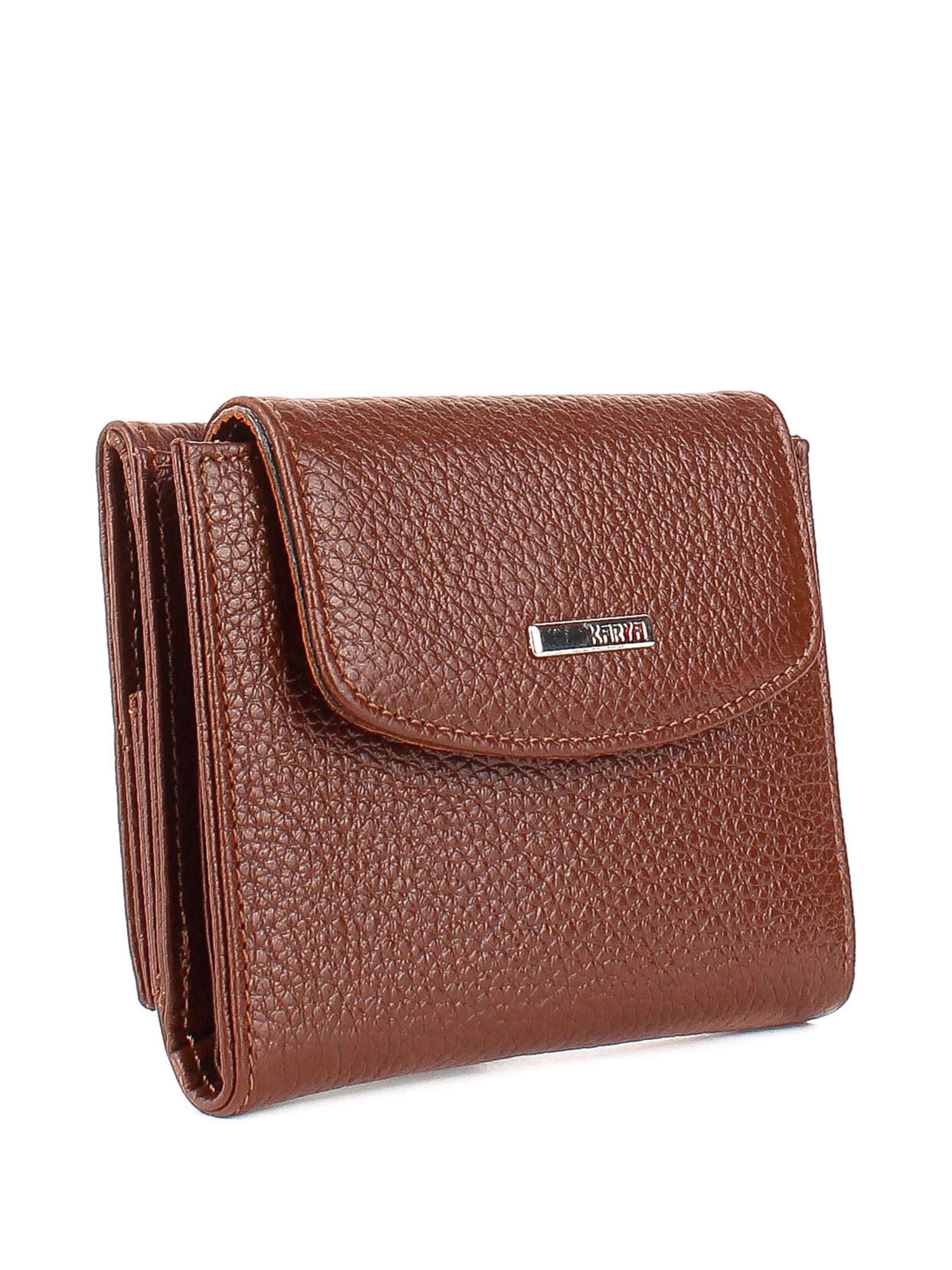 Cartera de piel italiana Rojo 1206-38