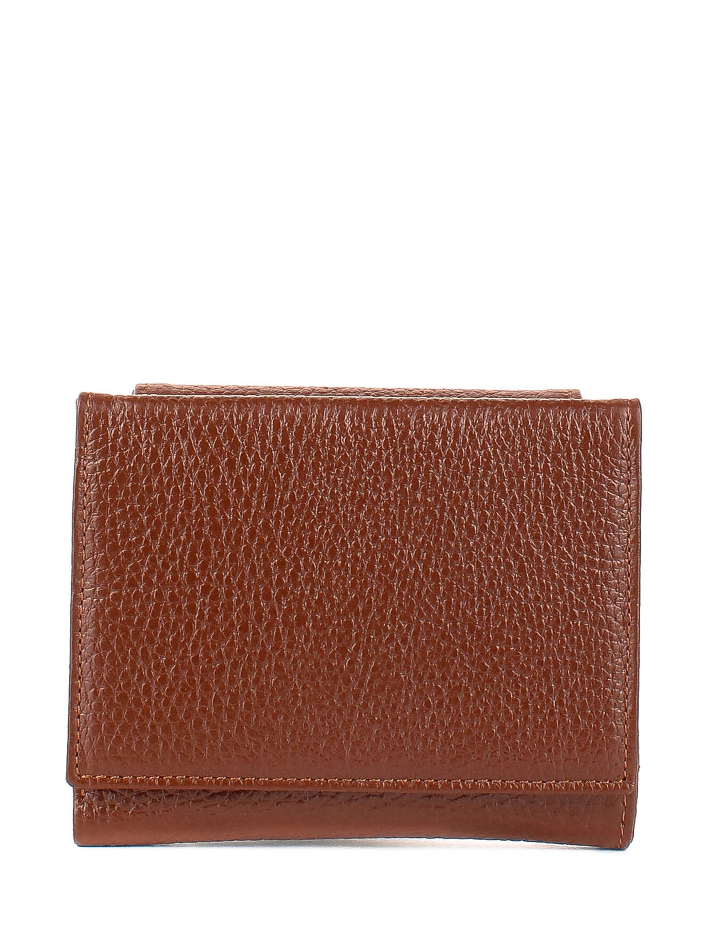 Cartera de piel italiana Rojo 1206-38