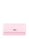 Cartera de piel italiana Morado 1071-082