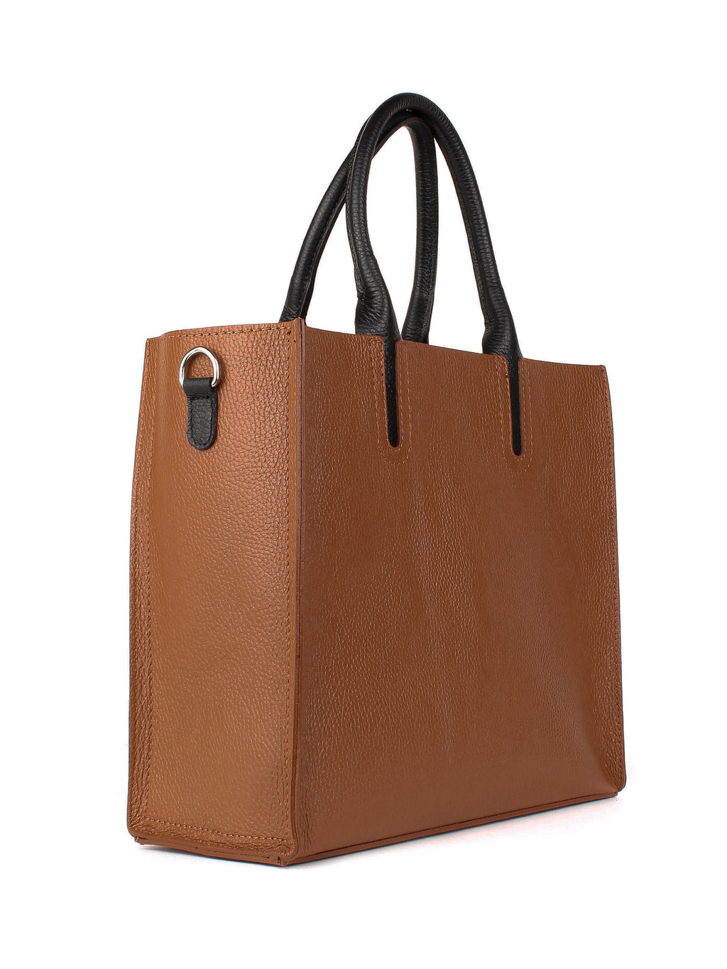 Bolso Tote de piel italiana Rojo 2755-45-32