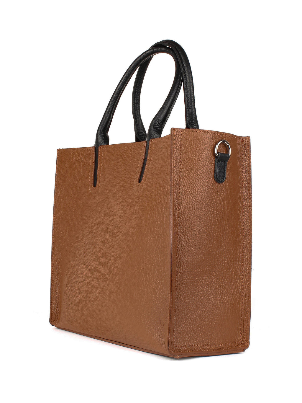 Bolso Tote de piel italiana Rojo 2755-45-32