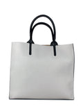 Bolso Tote de piel italiana Gris 2755-18-32