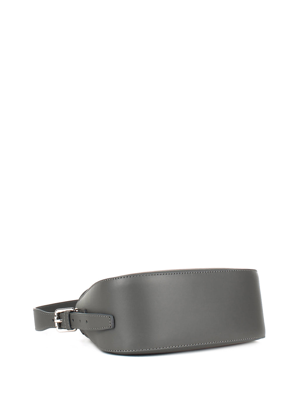 Bolso de hombro de piel italiana Gris 3773-27-31