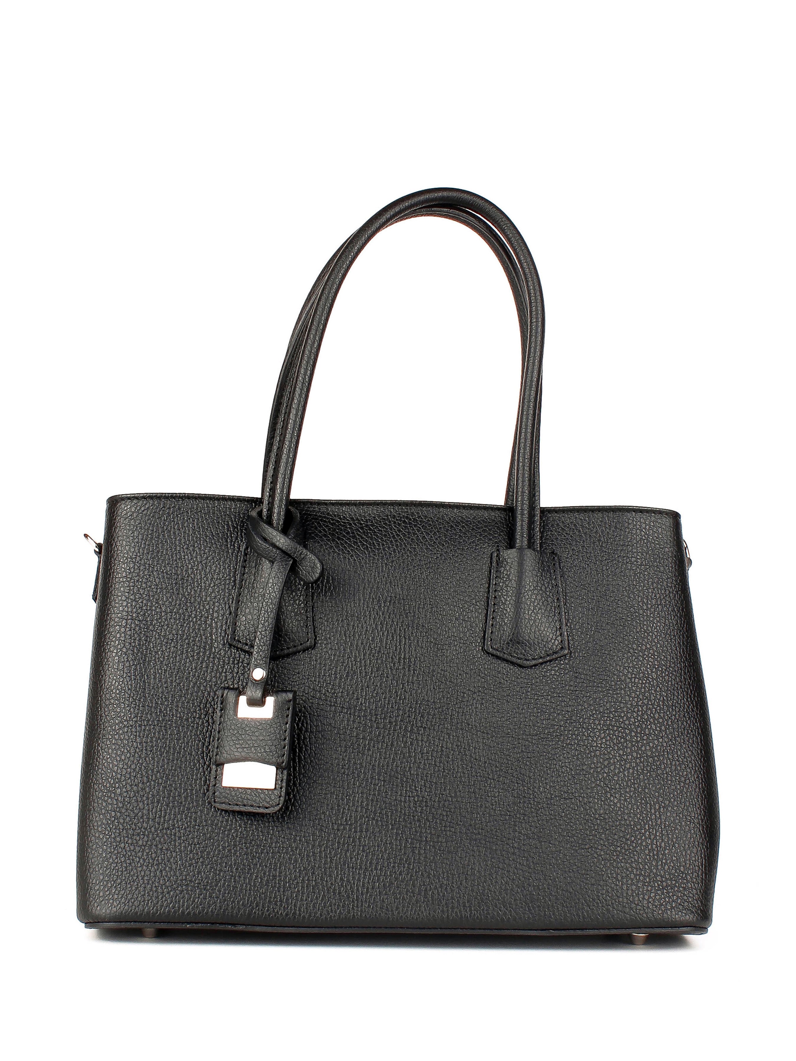 Bolso Tote de piel italiana Negro 3443-05-32