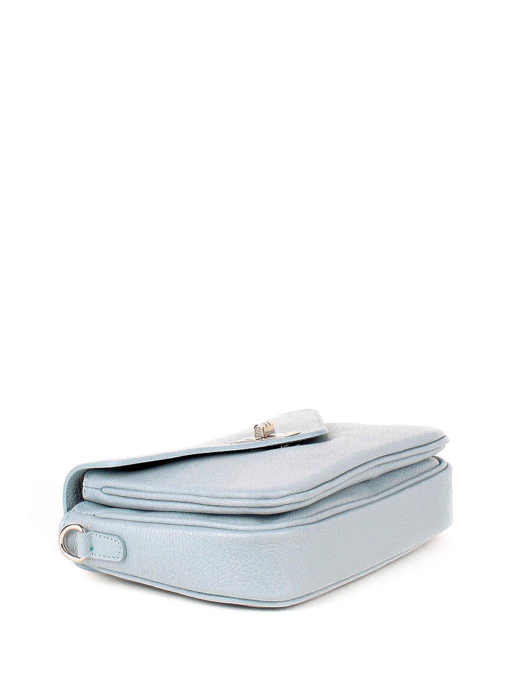 Bandolera de piel italiana Блакитний 3155-17-32