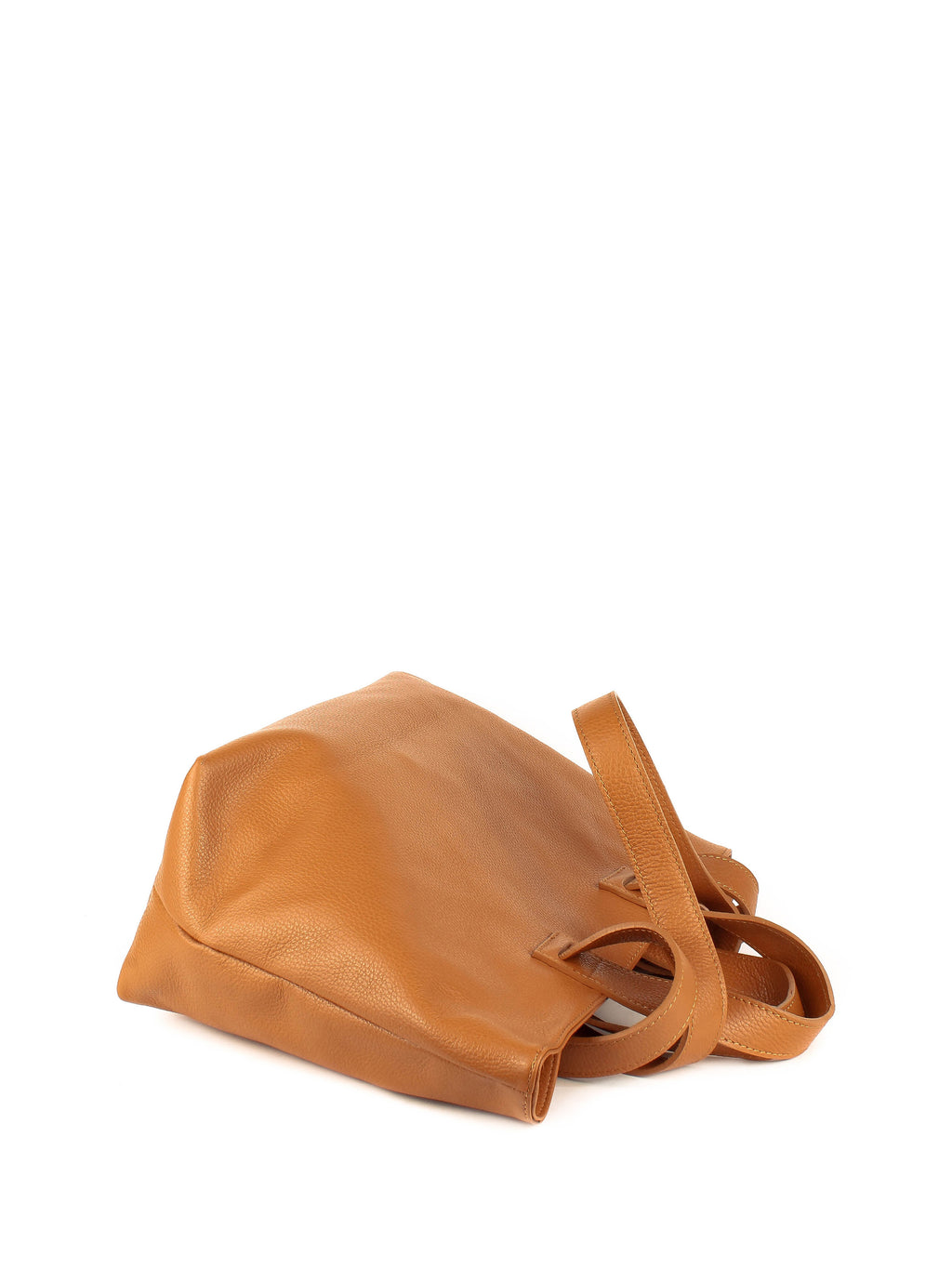 Bolso de mano de piel italiana Rojo 1662-45-32