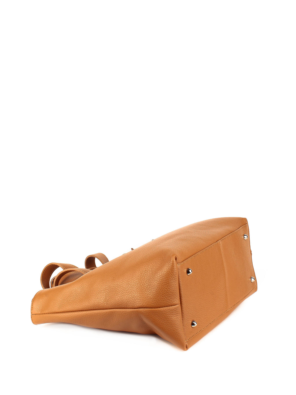 Bolso de mano de piel italiana Rojo 1662-45-32