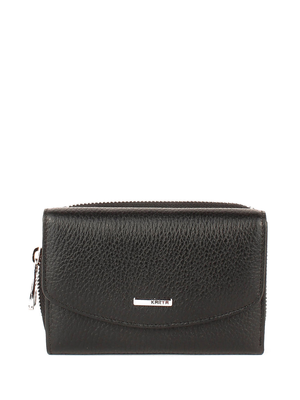 Cartera de piel italiana Negro 1192-45-46