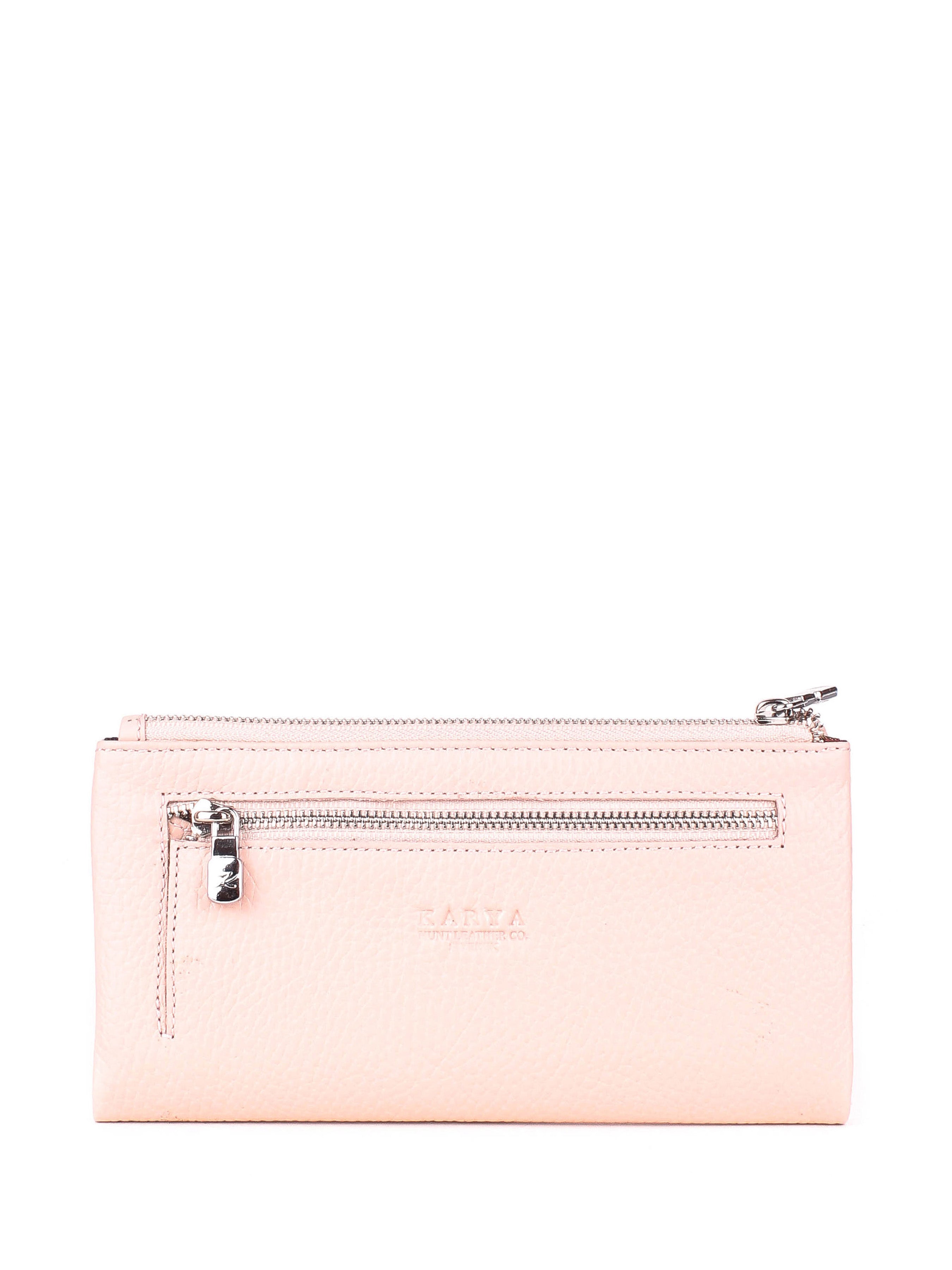 Cartera de piel italiana Polvoriento 1172-027