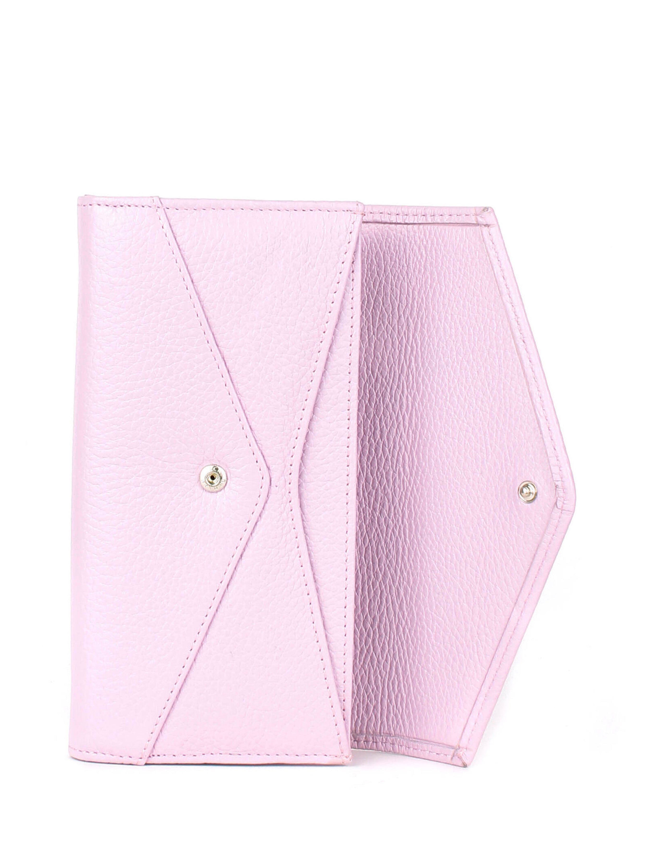 Bandolera de piel italiana Morado 157-9