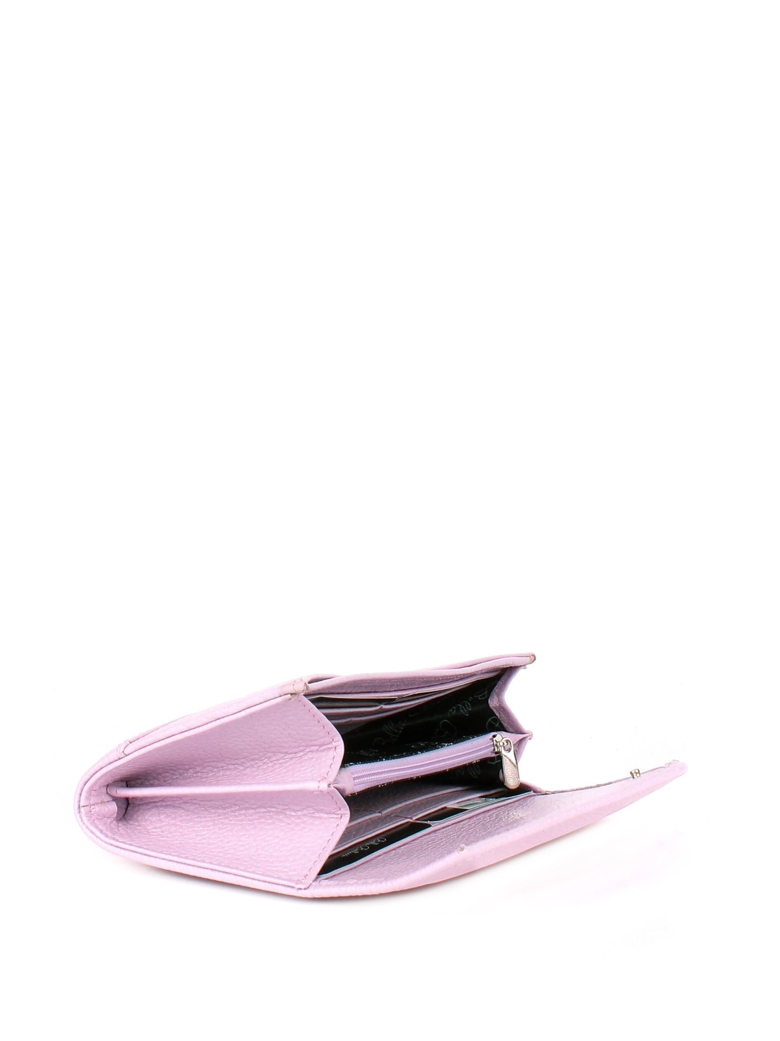 Bandolera de piel italiana Morado 157-9