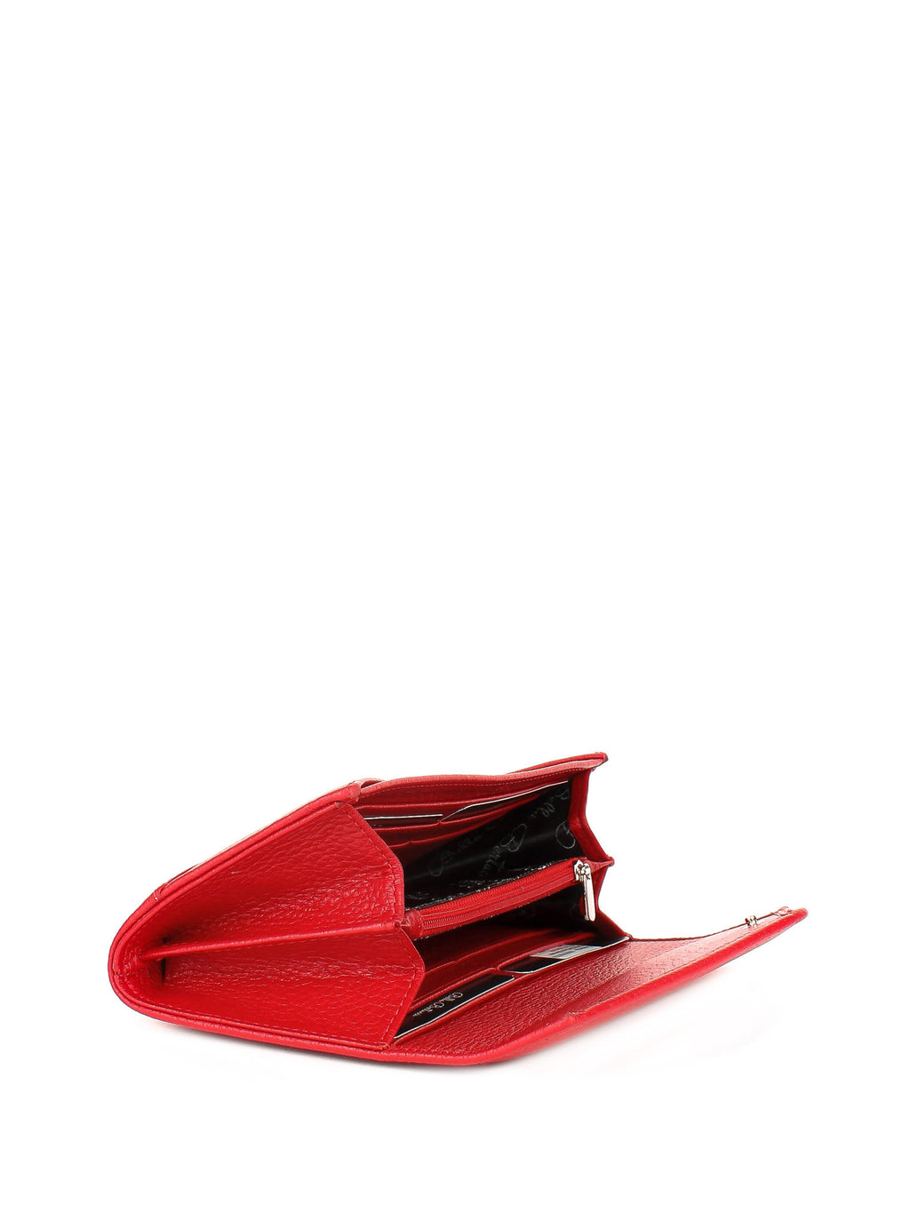 Bandolera de piel italiana Rojo 157-4