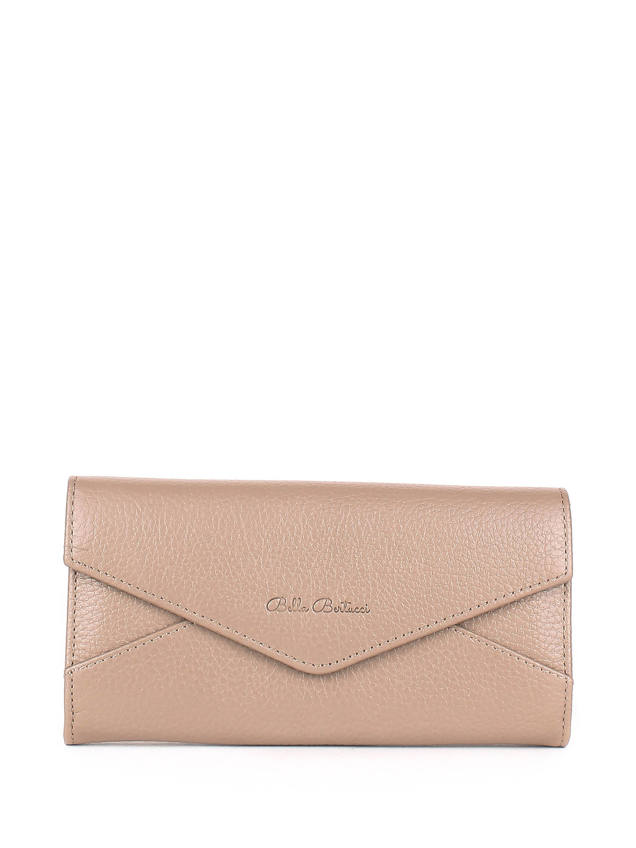 Bandolera de piel italiana Gris 157-283