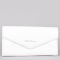 Bandolera de piel italiana Blanco 157-6