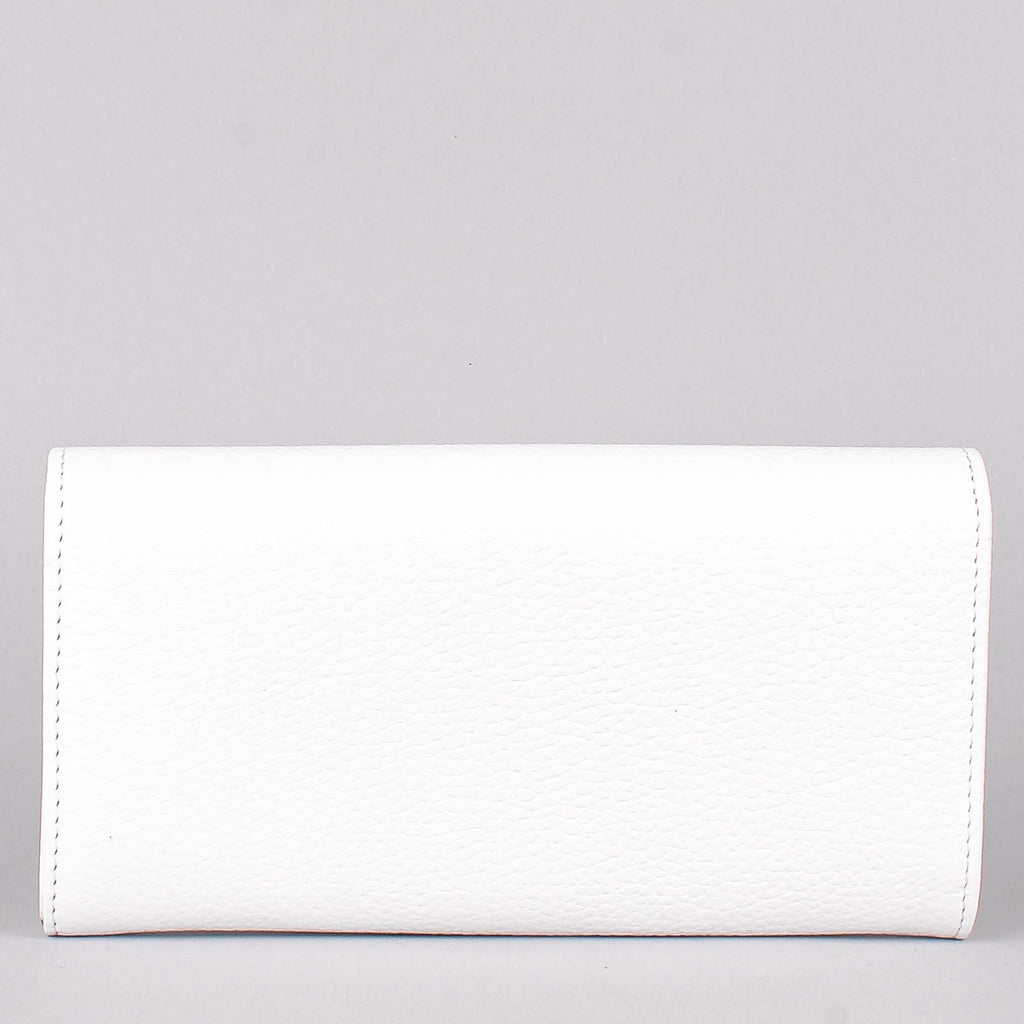 Bandolera de piel italiana Blanco 157-6