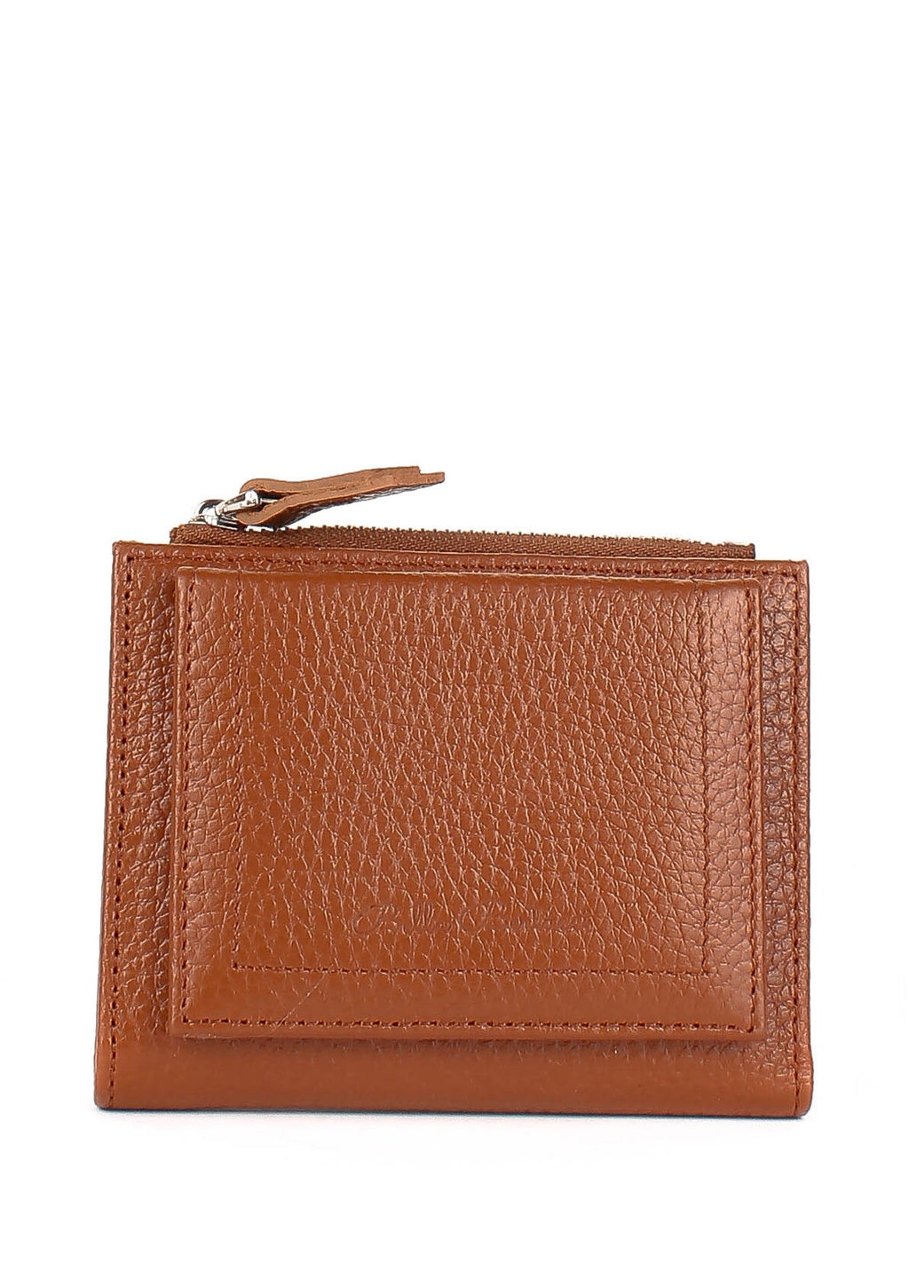 Cartera de piel italiana Rojo 960-5