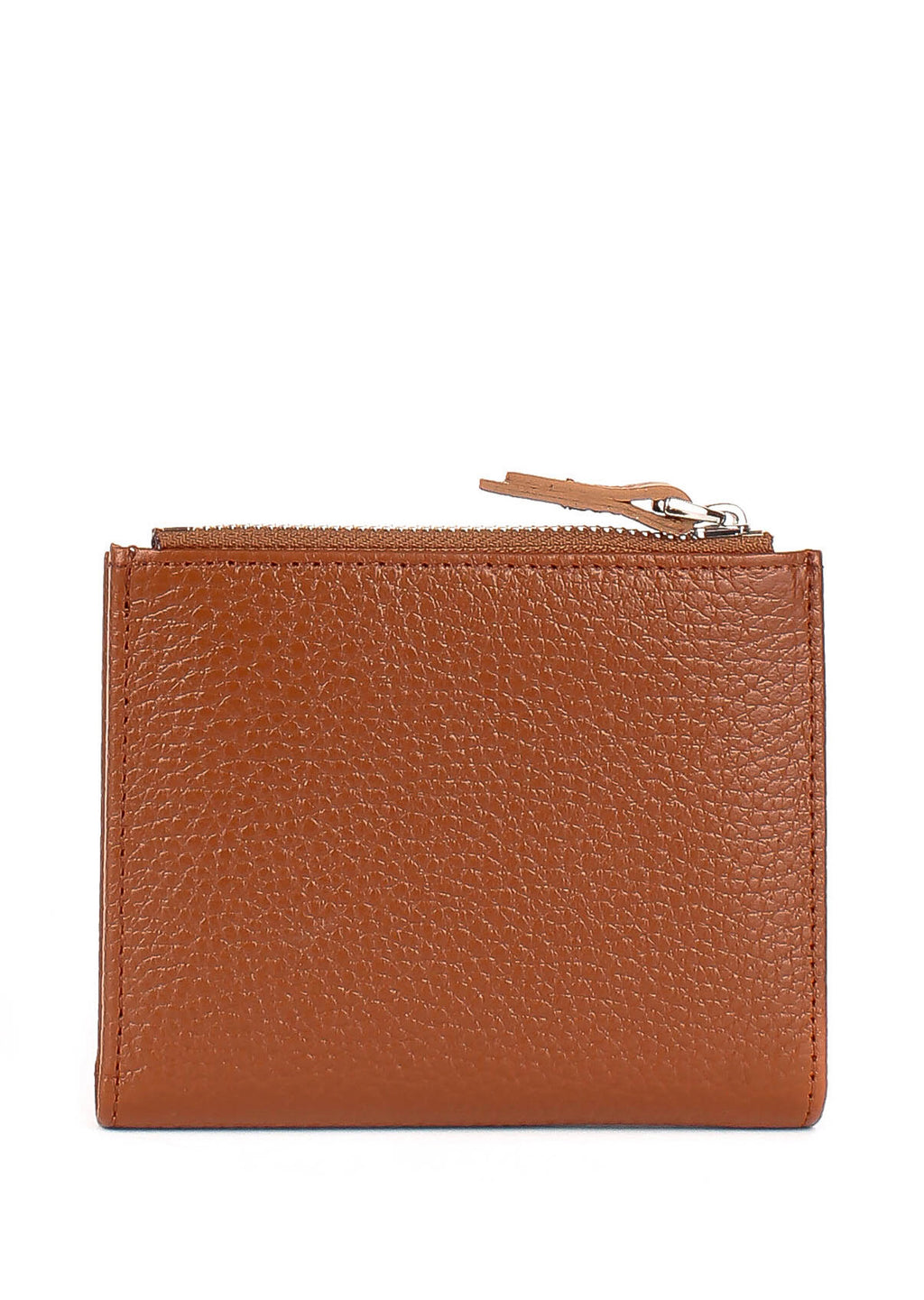 Cartera de piel italiana Rojo 960-5