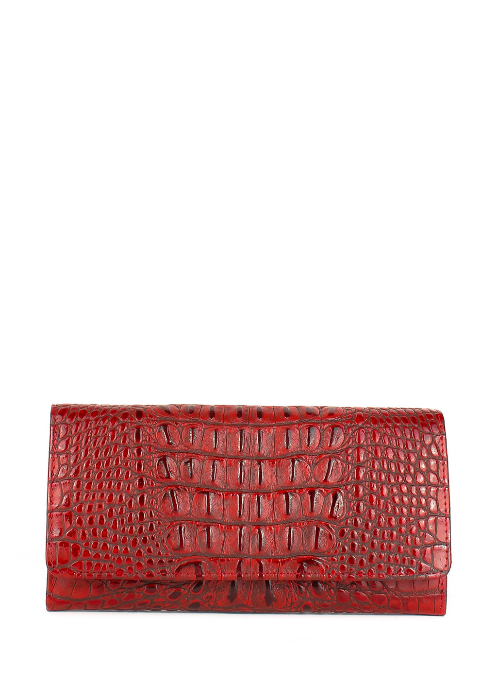 Cartera de piel italiana Rojo 900-912