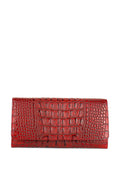 Cartera de piel italiana Rojo 900-912