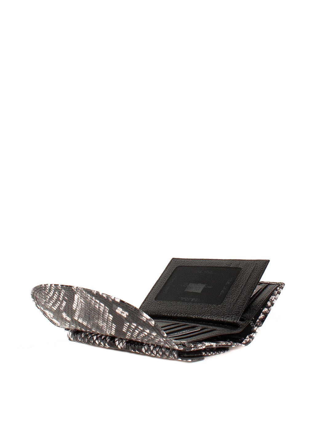 Bandolera de piel italiana Gris 034-993