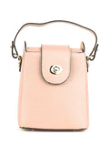 Bandolera de piel italiana Gris 8811-52-32