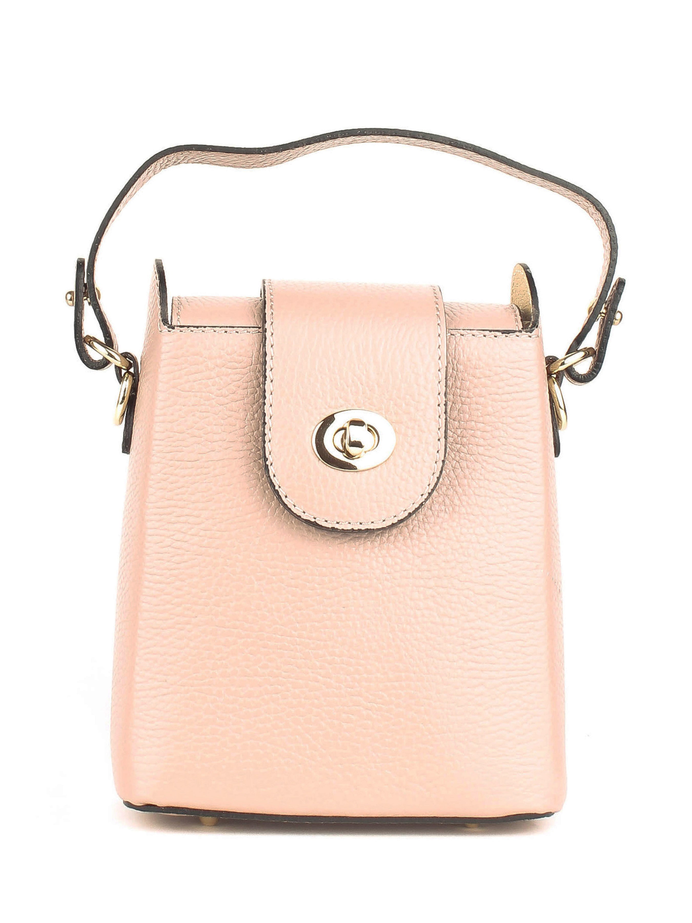 Bandolera de piel italiana Gris 8811-52-32