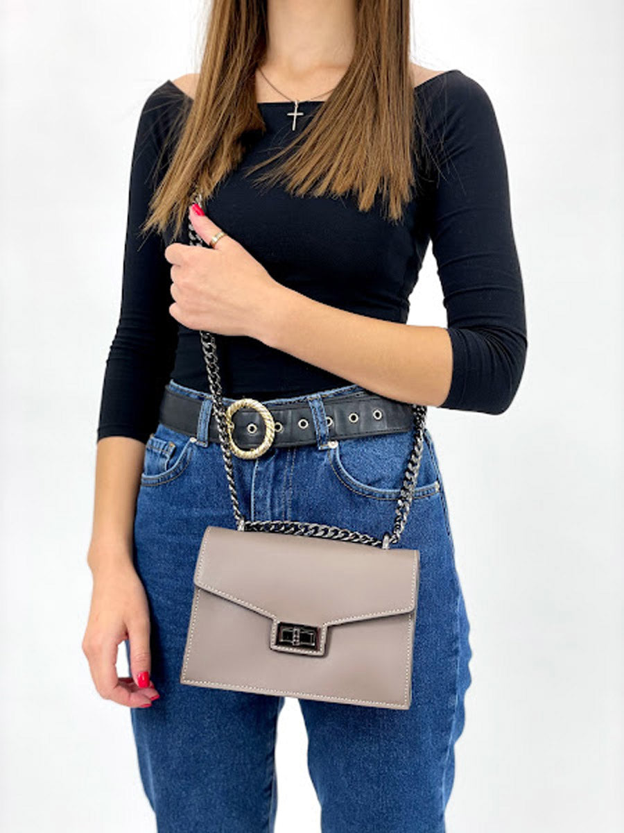 Bandolera NOTA Marrón