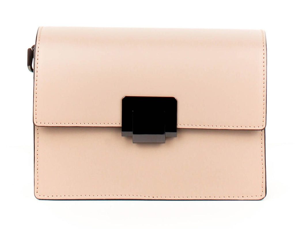 Bandolera de piel italiana Gris 4701-52-31