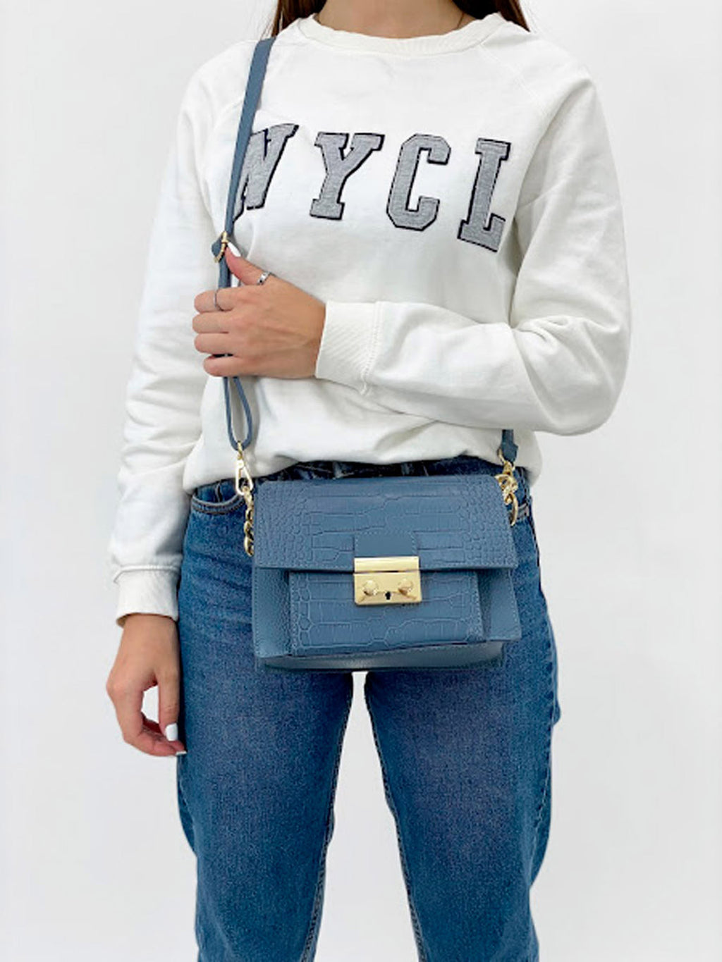 Bandolera Tonica Azul