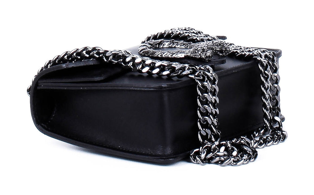 Bandolera de piel italiana Negro 9638-05-31