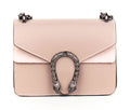 Bandolera de piel italiana Gris 9638-52-31