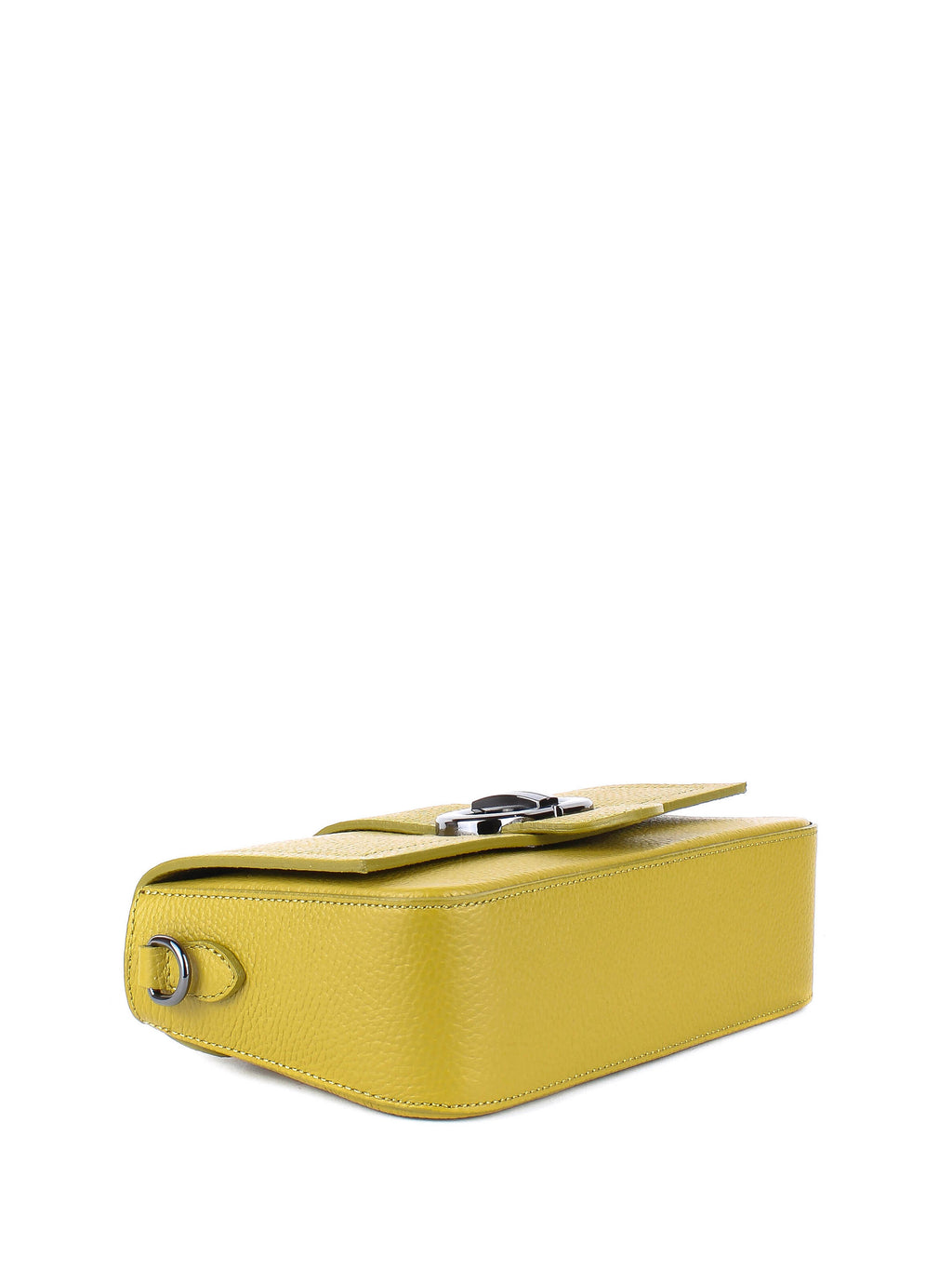 Bandolera de piel italiana Amarillo 5833-55-32