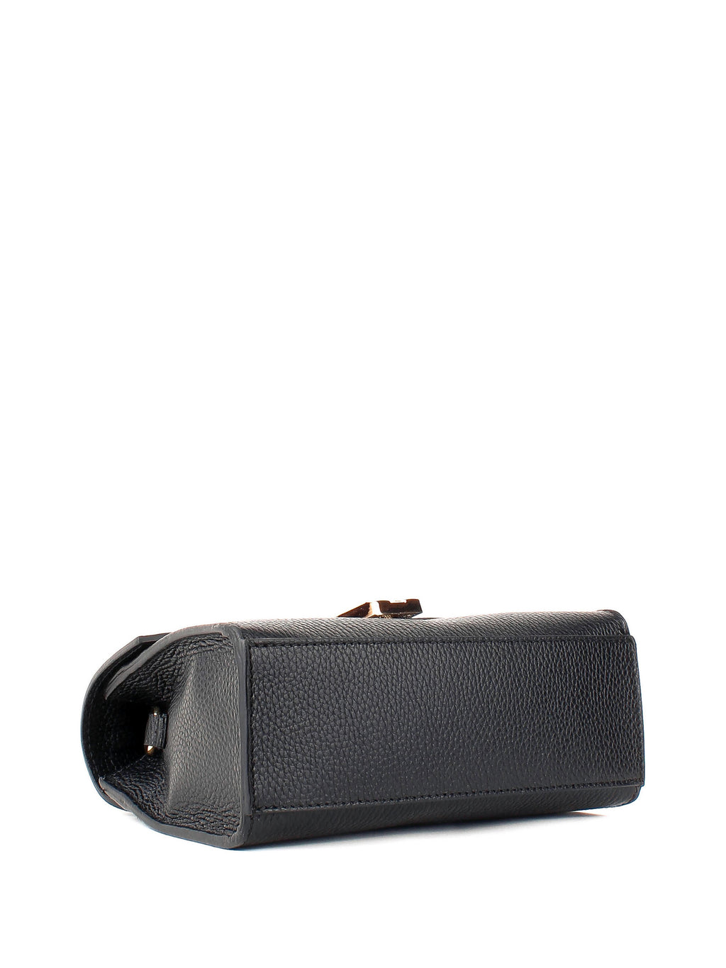 Bolso de mano de piel italiana Negro 9025-05-32