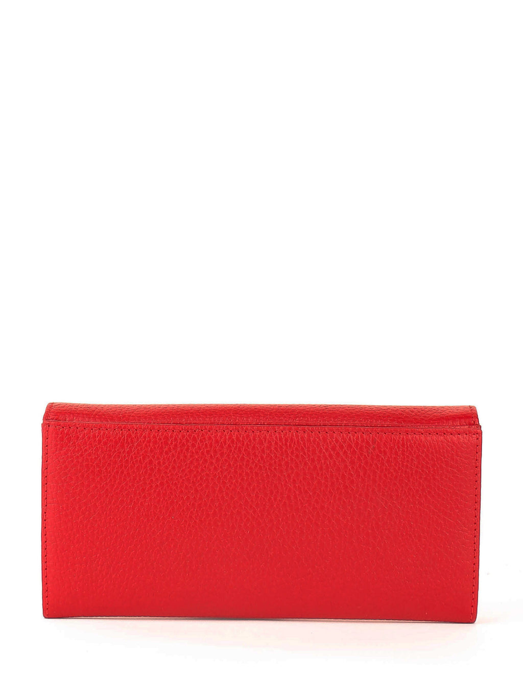 Cartera de piel italiana Rojo 1133-46