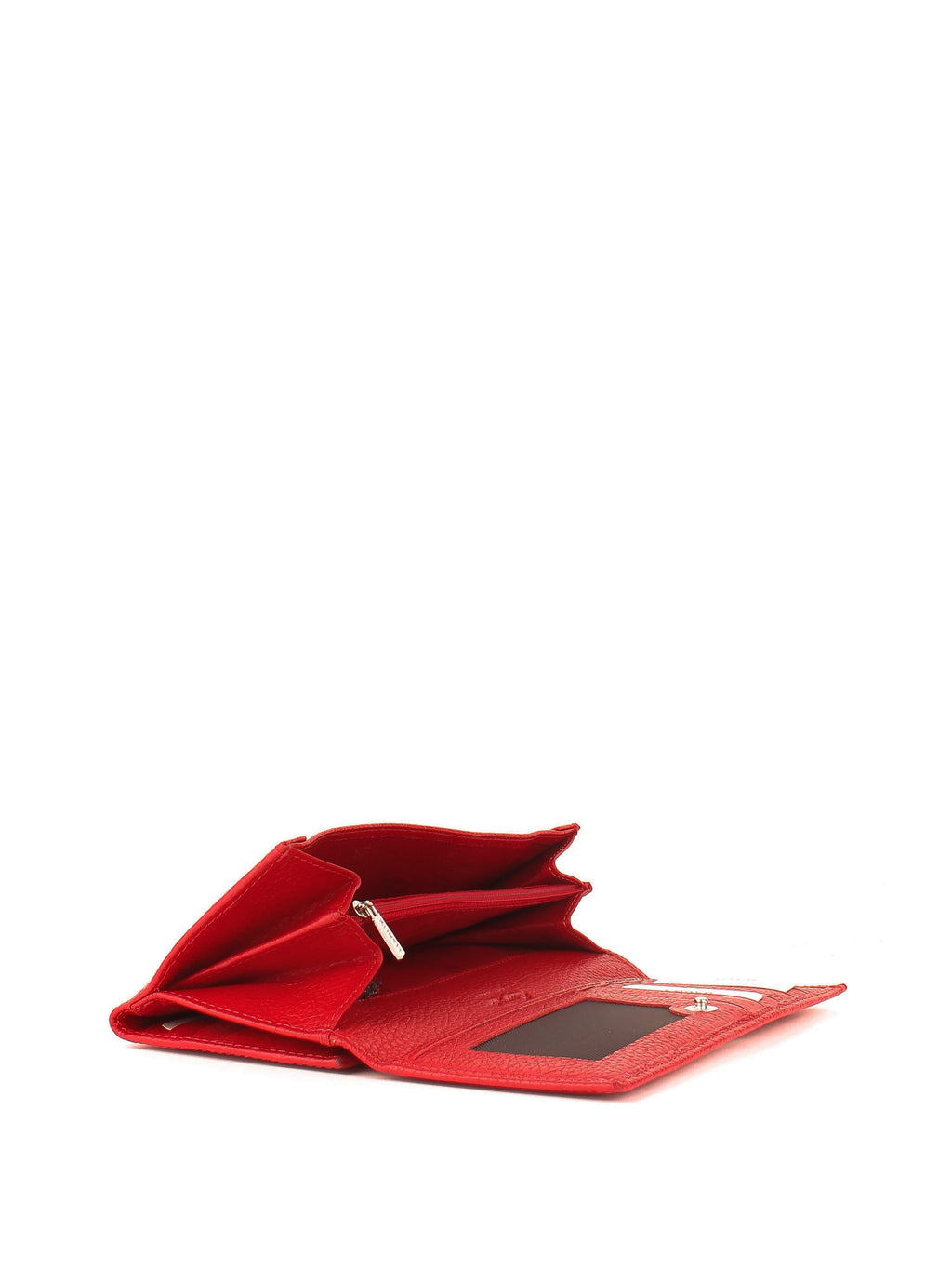 Cartera de piel italiana Rojo 1133-46