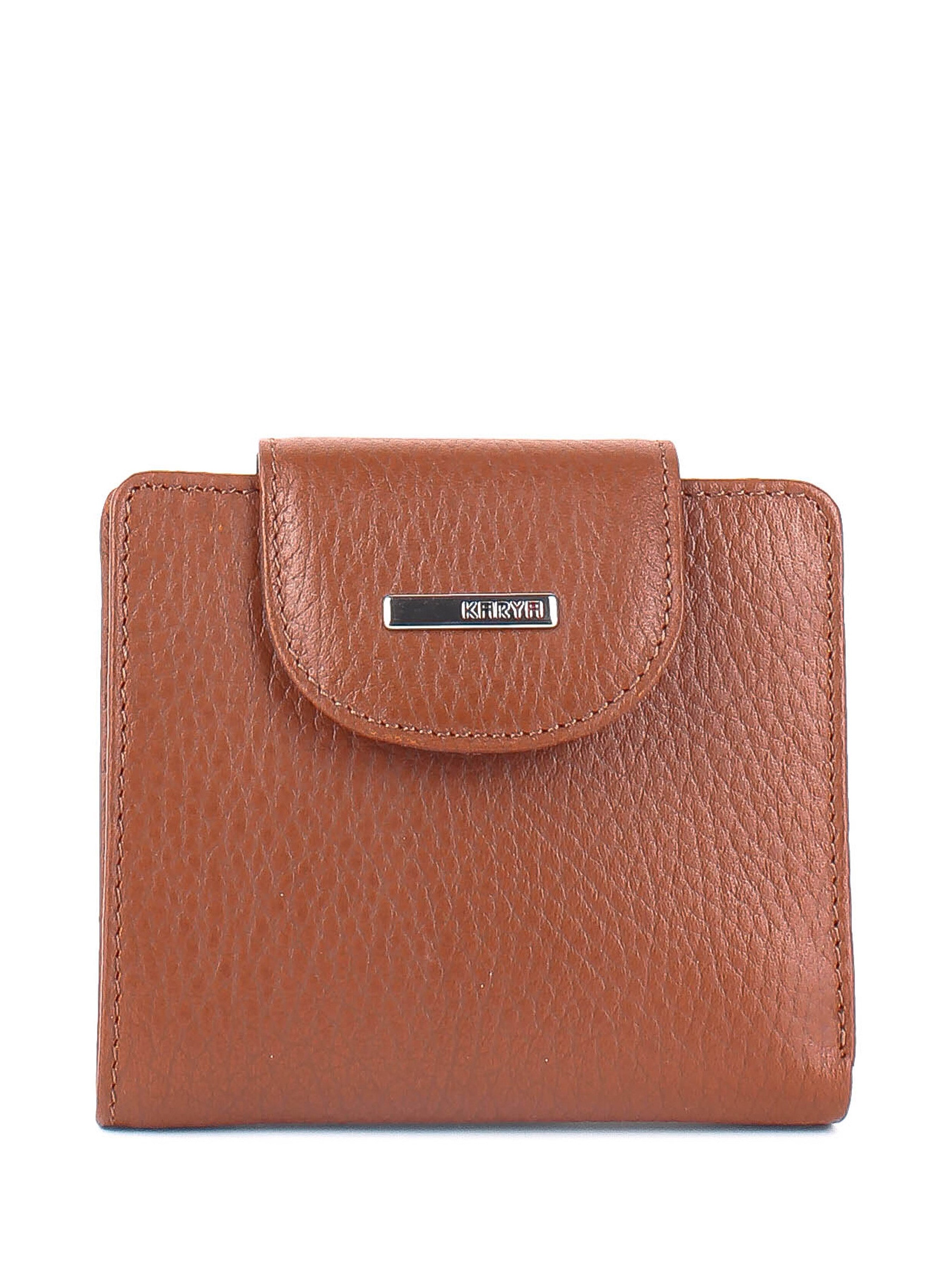 Cartera de piel italiana Rojo 1052-38