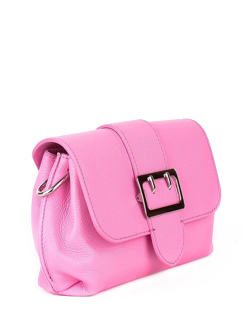 Bandolera de piel italiana Rosa 3693-23-32