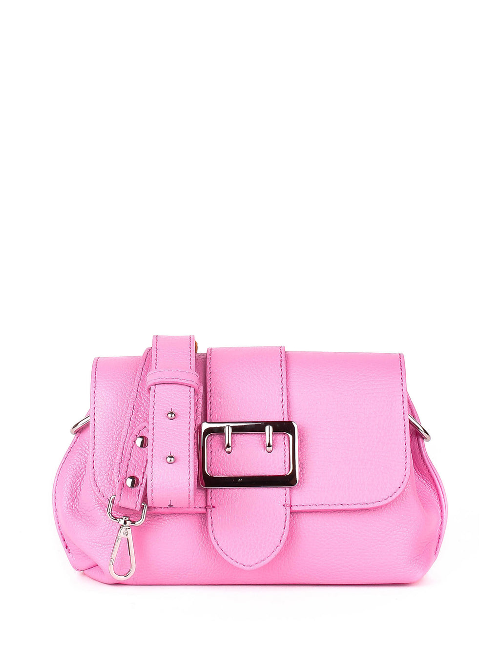 Bandolera de piel italiana Rosa 3693-23-32