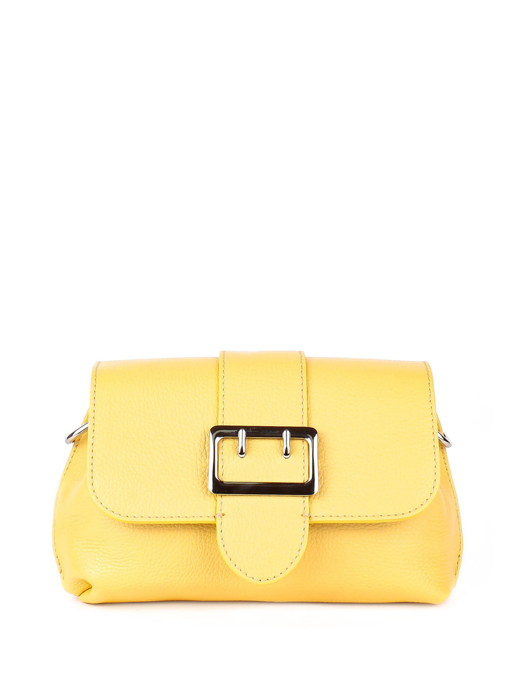 Bandolera de piel italiana Amarillo 3693-15-32