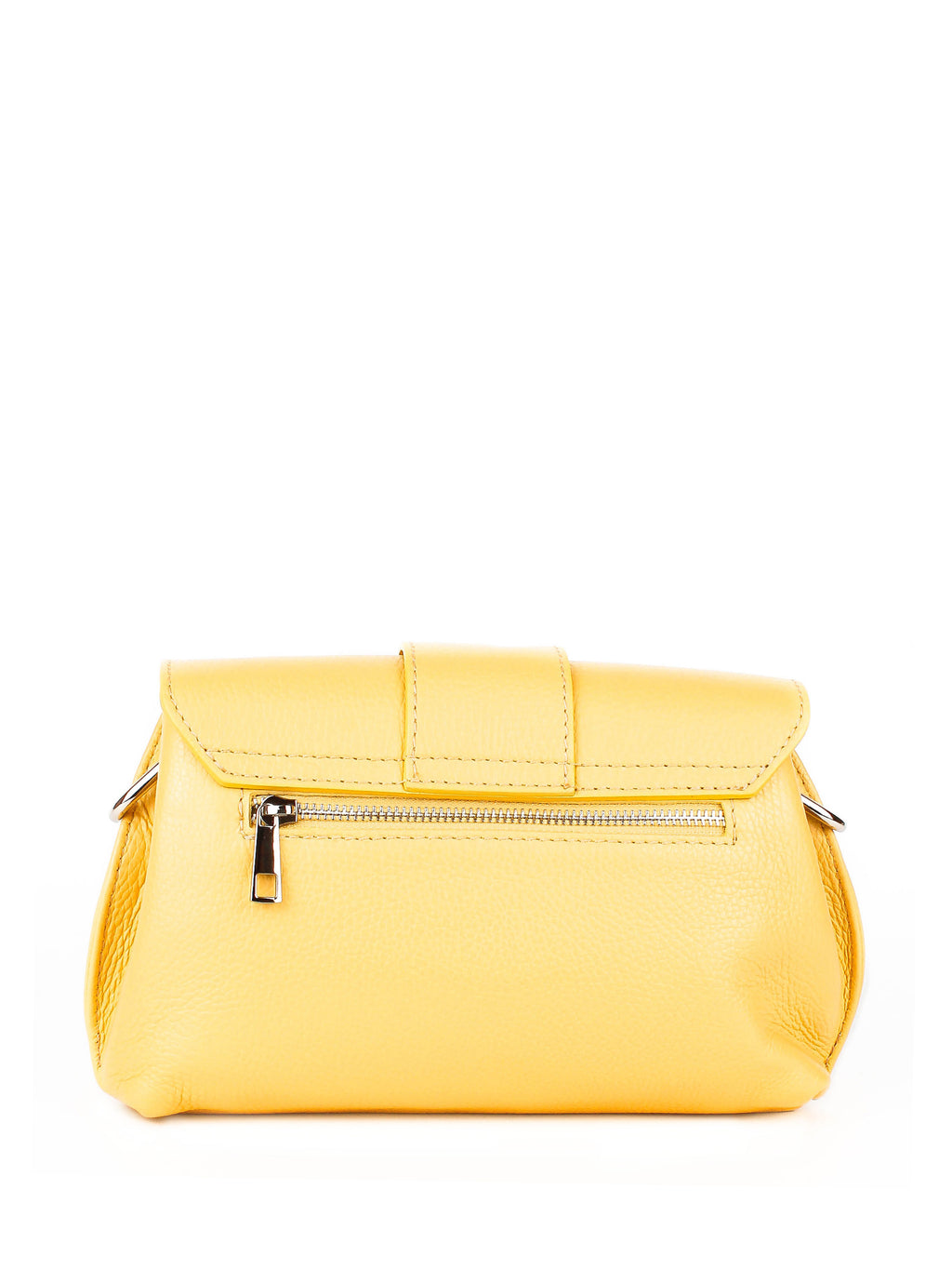 Bandolera de piel italiana Amarillo 3693-15-32