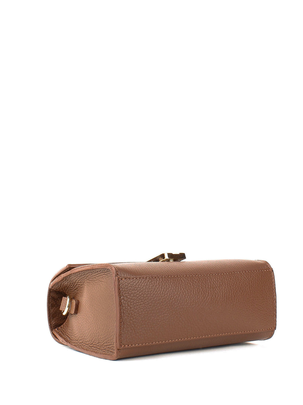 Bolso de mano de piel italiana Marrón 9025-06-32