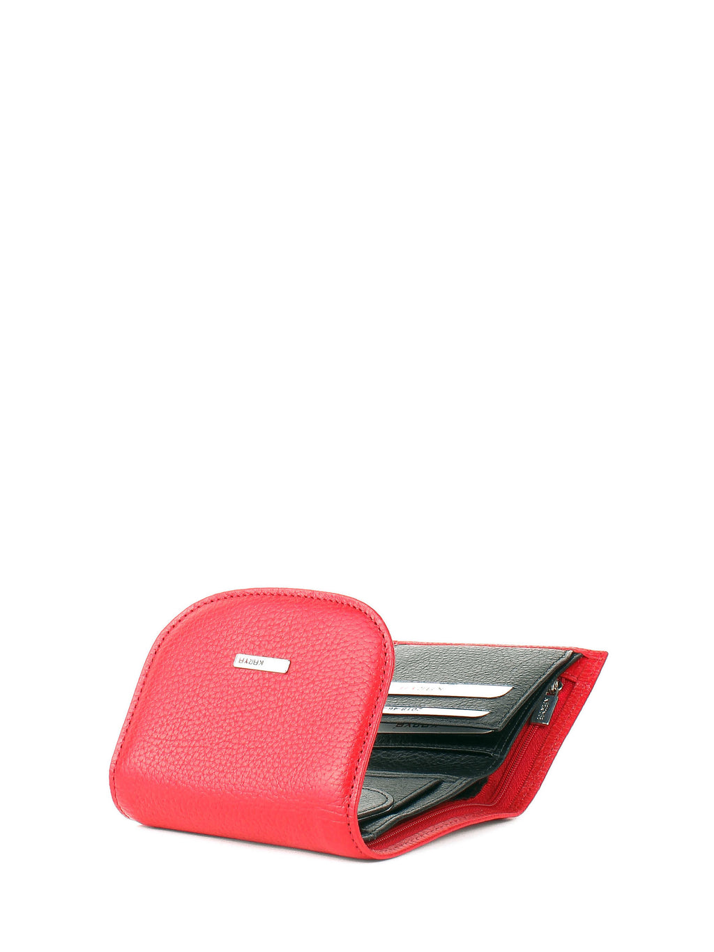 Cartera de piel italiana Rojo 2019-46-45