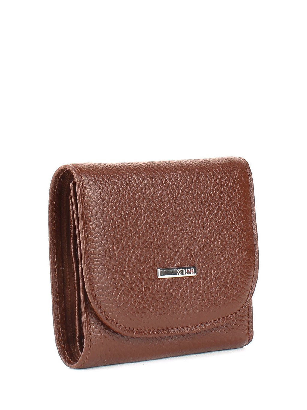 Cartera de piel italiana Marrón 2019-38